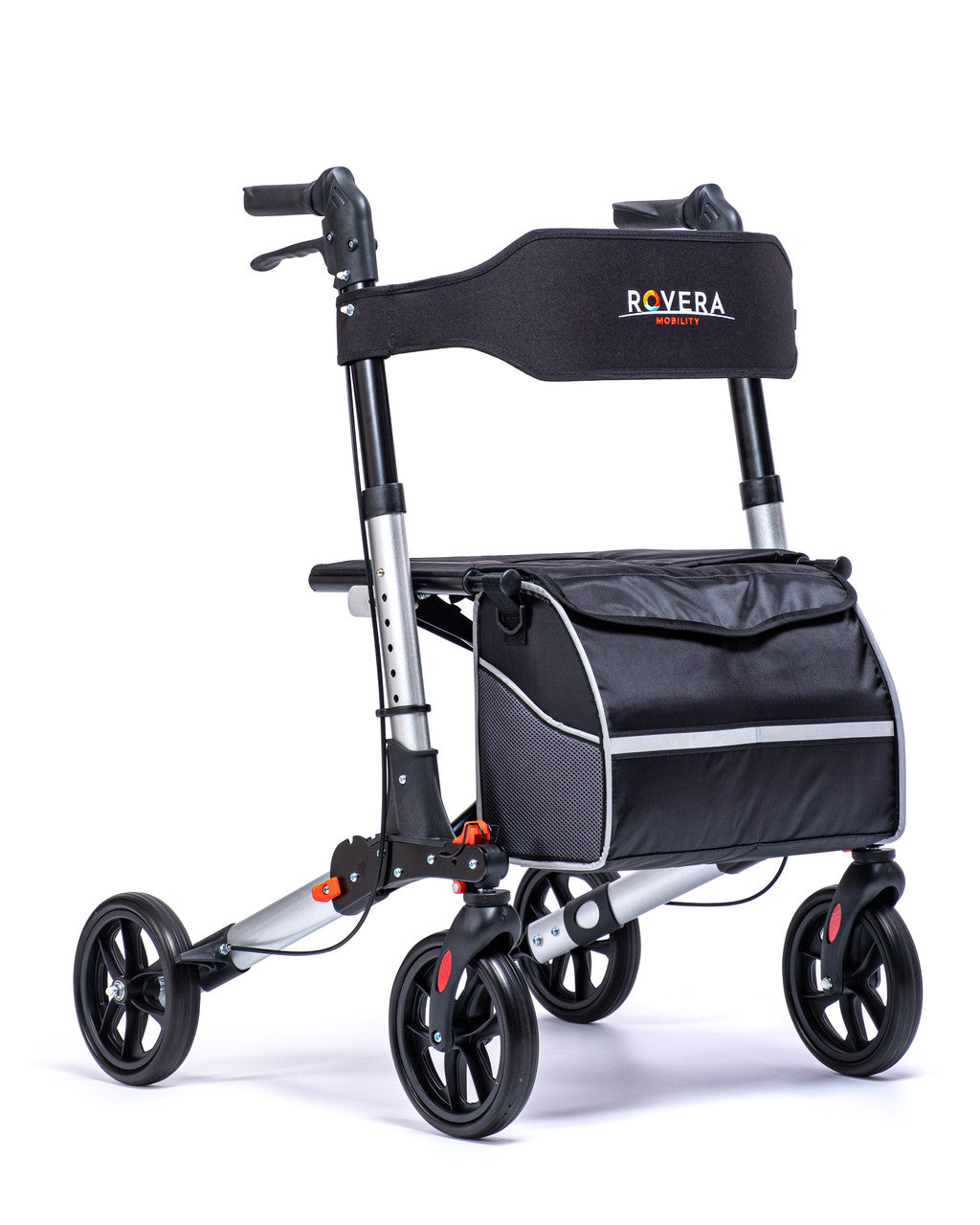DualFold Easy Rollator - Stijlvol Zilver