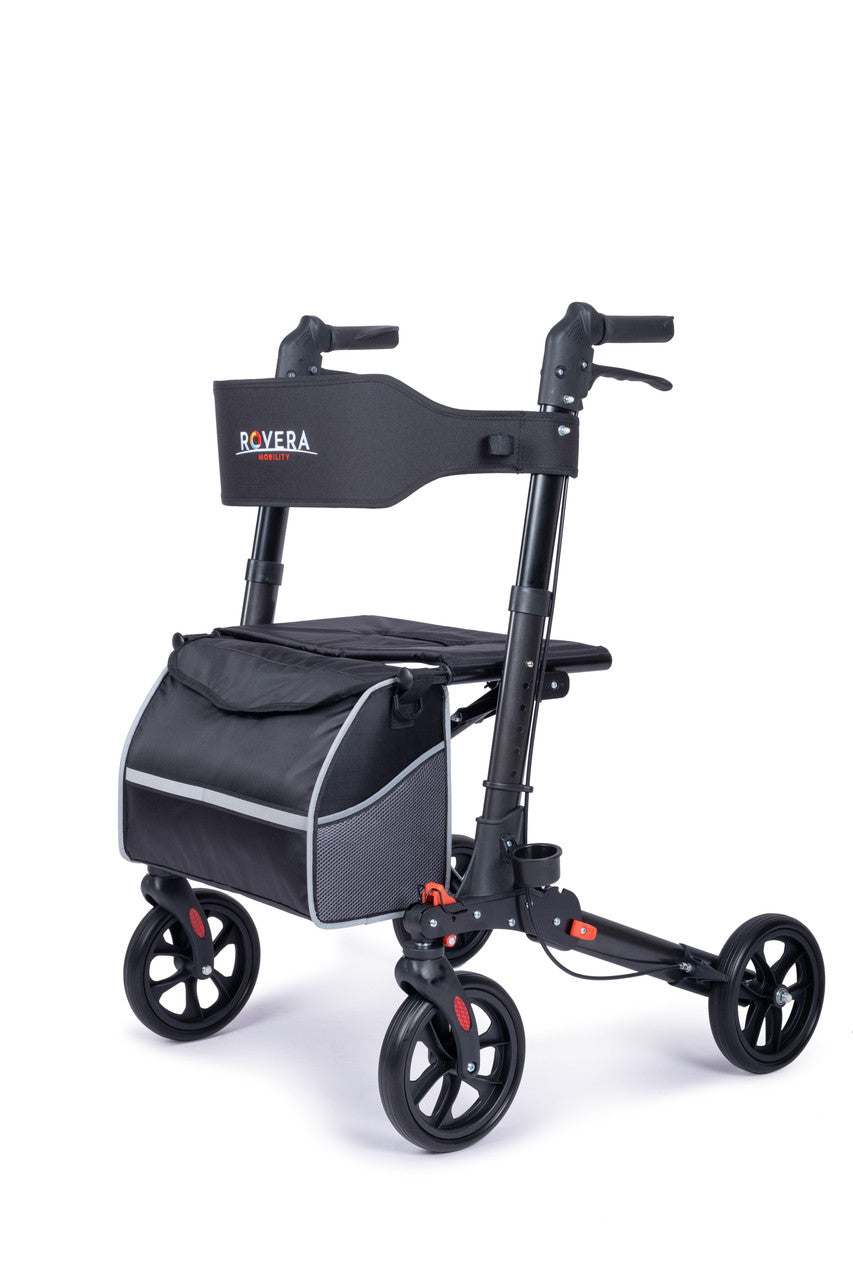 DualFold Easy Rollator - Chique Antraciet