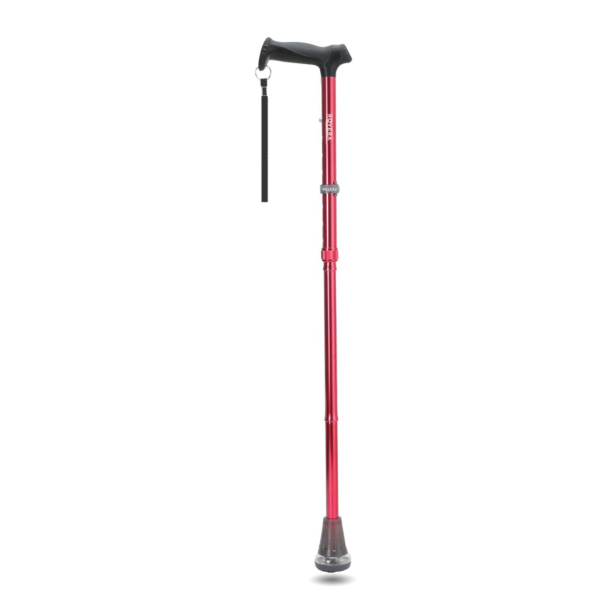 UltraGrip Air opvouwbare en verstelbare Wandelstok - Rood