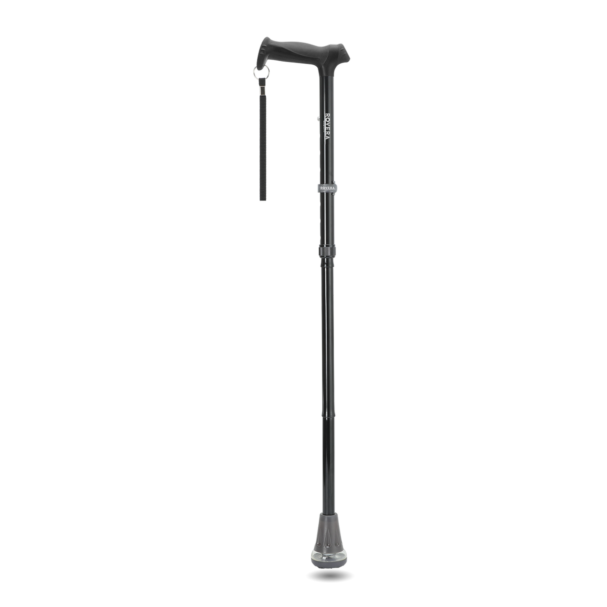UltraGrip Air opvouwbare en verstelbare Wandelstok - Zwart