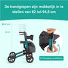 DualFold Easy Rollator - Rovera Groen