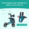 Easy Lichtgewicht Rollator - Rovera Groen