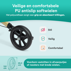 Easy Lichtgewicht Rollator - Elegant Champagne
