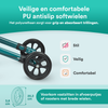 DualFold Easy Rollator - Rovera Groen