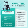 Rollator Lichtgewicht Easy Premium - Zilver