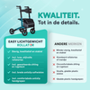 Easy Lichtgewicht Rollator - Rovera Groen