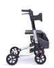 DualFold Easy Rollator - Stijlvol Zilver