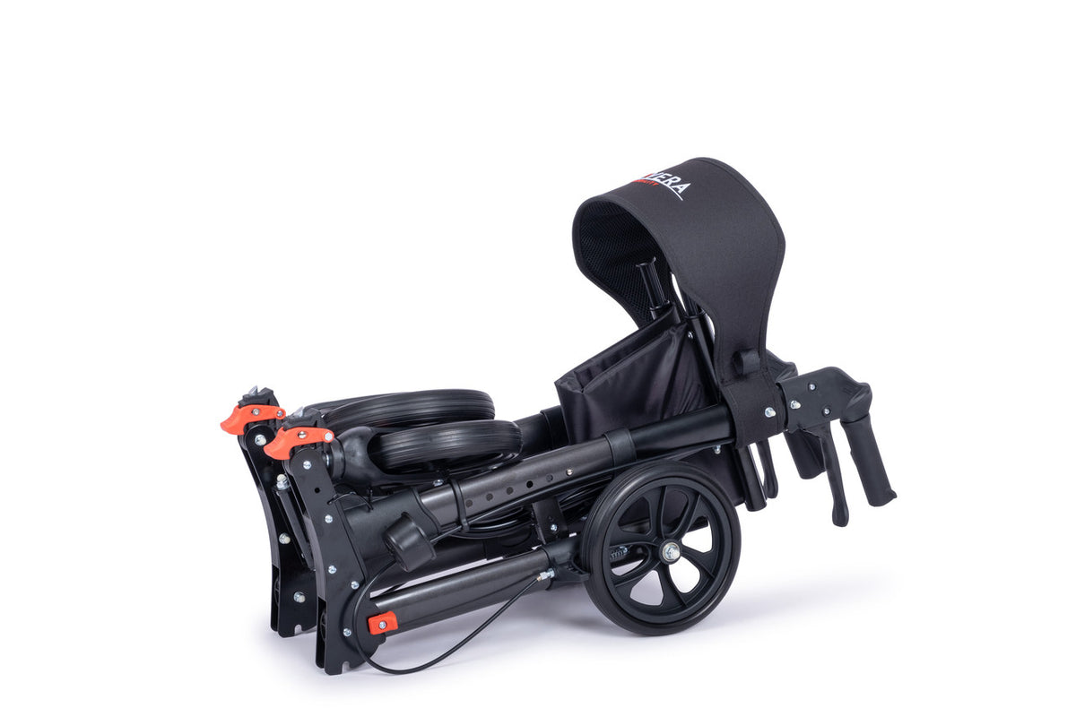 DualFold Easy Rollator - Chique Antraciet