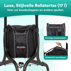 Tripod Design Binnenrollator - Chique Antraciet