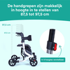 Rollator Lichtgewicht Easy Premium - Zilver