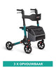 DualFold Easy Rollator - Rovera Groen
