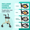 Tripod Design Binnenrollator - Elegant Champagne