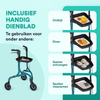 Tripod Design Binnenrollator - Rovera Groen