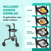 Tripod Design Binnenrollator - Chique Antraciet