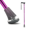 UltraGrip Air opvouwbare en verstelbare Wandelstok - Paars