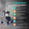 Rollator Lichtgewicht Easy Premium - Zilver