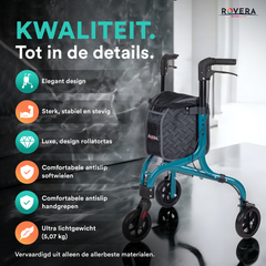 Tripod Design Binnenrollator - Rovera Groen