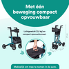Easy Lichtgewicht Rollator - Rovera Groen