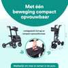 Easy Lichtgewicht Rollator - Chique Antraciet