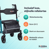Easy Lichtgewicht Rollator - Rovera Groen
