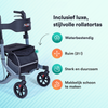 Rollator Lichtgewicht Easy Premium - Grijs