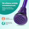 UltraGrip opvouwbare en verstelbare Wandelstok - Paars