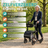 DualFold Easy Rollator - Chique Antraciet